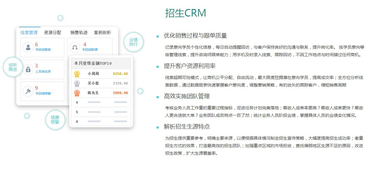 招生crm系统
