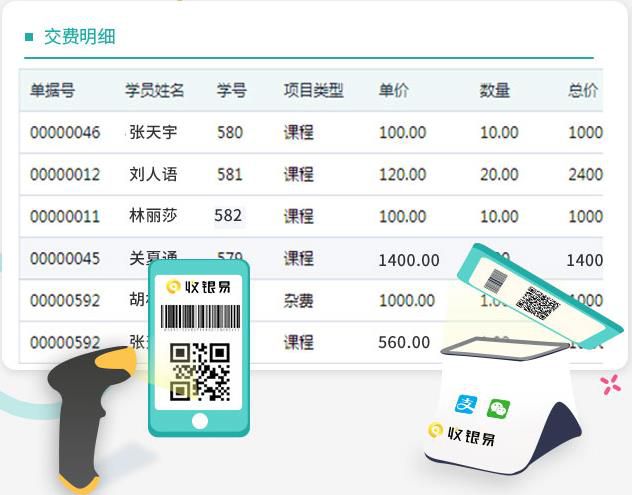 教培行业报名缴费软件专业的学校财务“管理者”