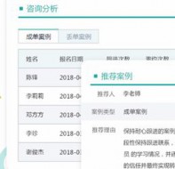校长用培训机构客户管理软件查看招生跟进记录数据